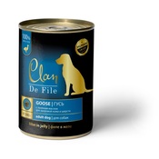 Clan De File Гусь в желе с экстрактном Юкки и льняное масло для взрослых собак всех пород 