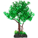 УЮТ Растение аквариумное дерево зеленое с белым, 22 см – интернет-магазин Ле’Муррр