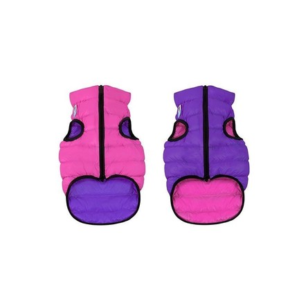 AiryVest Курточка для собак двухсторонняя, р М45, розово-фиолетовая – интернет-магазин Ле’Муррр