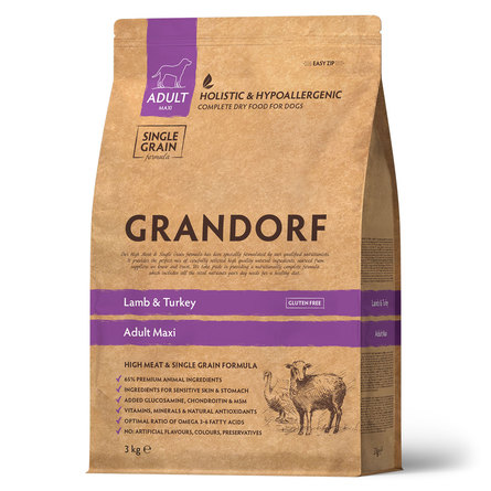 Grandorf Lamb & Rice Adult Large Breed Сухой корм для взрослых собак крупных пород (с ягненком и бурым рисом) – интернет-магазин Ле’Муррр